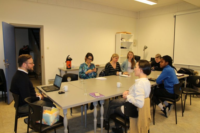 Frá fundi Capacent með rýnihópi sem skipaður er íbúum af erlendum uppruna.