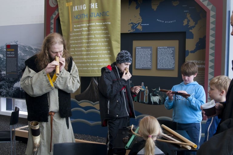 Frá Víkingaheimum.