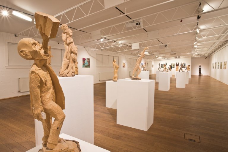 Sögur úr Safnasafni. Mynd úr sýningarsal. Ljósmyndari Oddgeir Karlsson