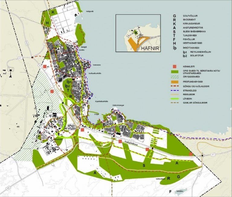 Skipulag Reykjanesbæjar.