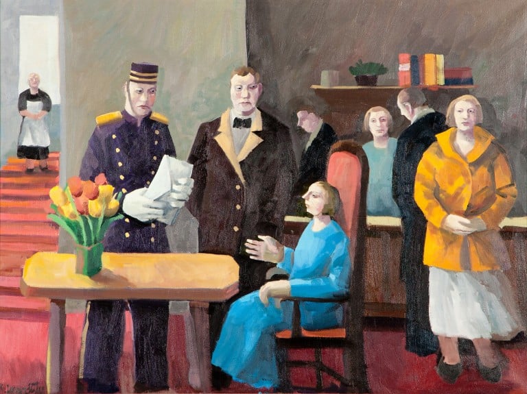 Eitt af verkum Karólínu Lárusdóttur.