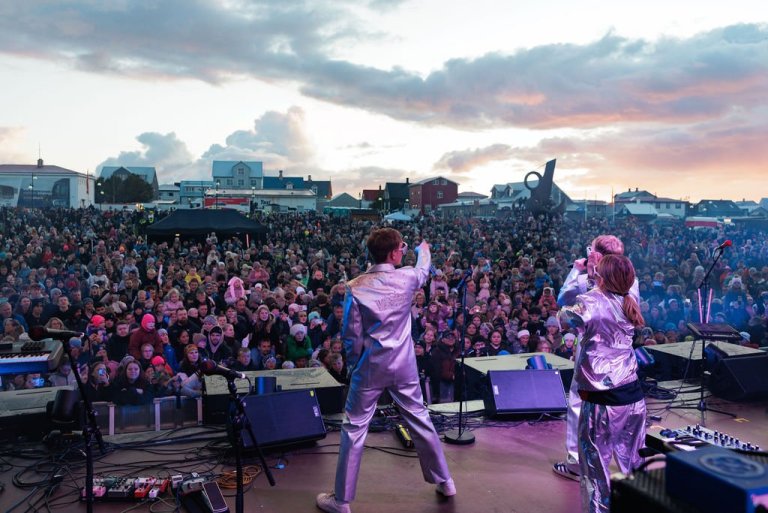 Dúndurstemning á Ljósanótt