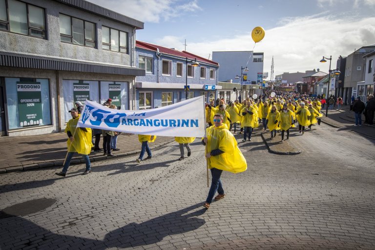 Árgangur 1968 fékk sérstakan athygli í Árgangagöngunni eins og allir sem standa á fimmtugu ár hvert…
