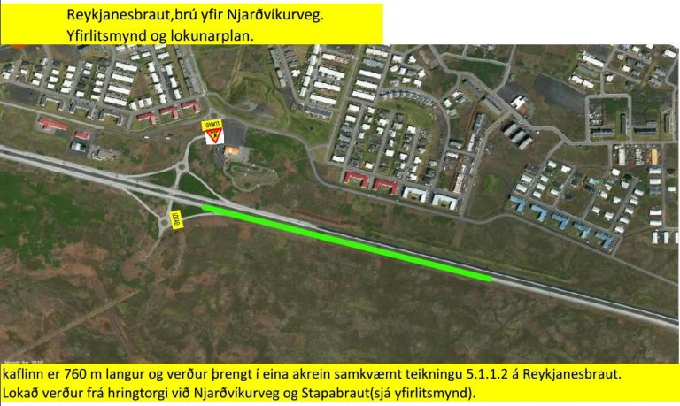 Framkvæmdasvæði, mynd 1