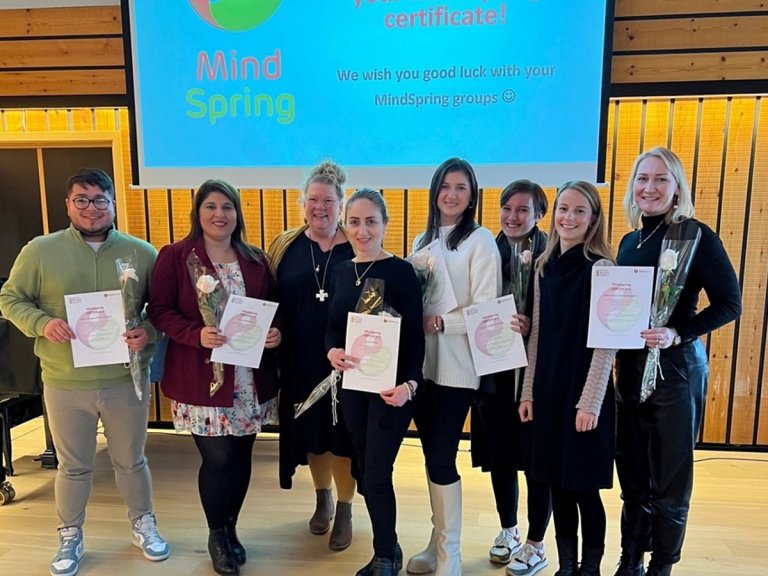 Mynd: Mario trainer, Telma Co-trainer, Jette(kennri dk), Rafha trainer, Lilja, trainer og Co-traine…