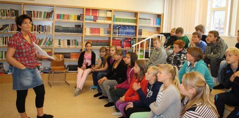 Úr skólastarfi í Njarðvíkurskóla.