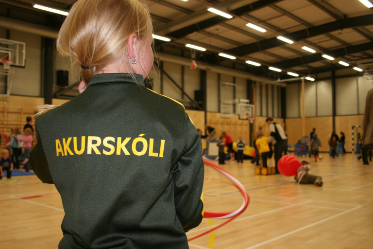Frá Akurskóla.