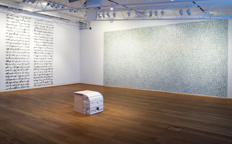 Mynd úr sýningu Guðjóns Ketilssonar, TEIKN, sem opnar í Listasal föstudaginn 15. febrúar.