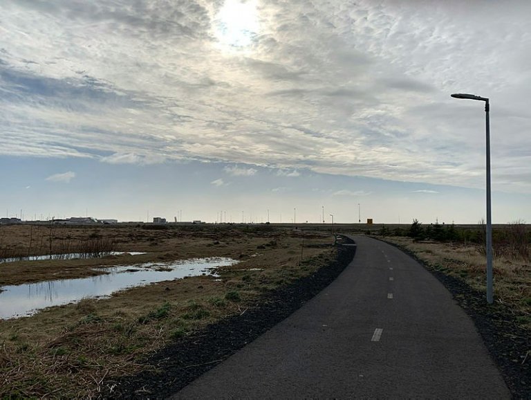 Göngustígur við Rósaselsvötn