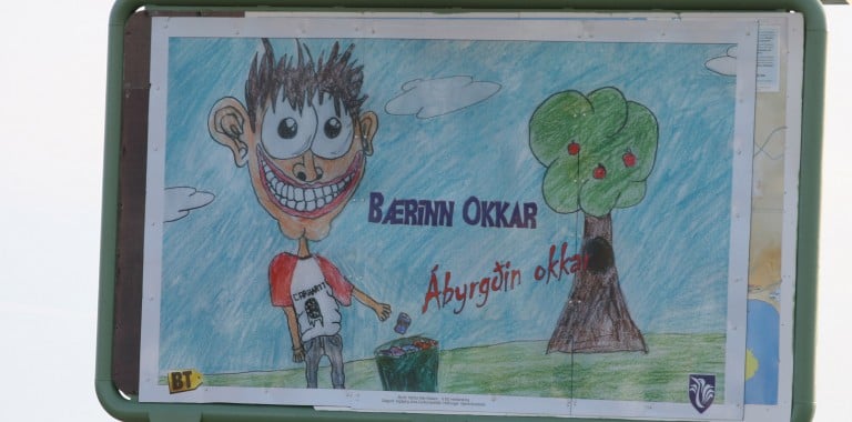 Hjálpumst að við að hreinsa til. Bærinn er á ábyrgð okkar allra.