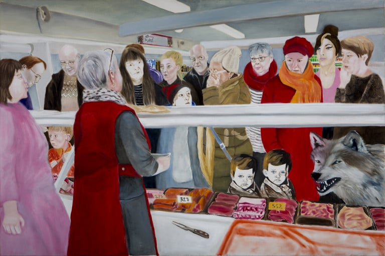 Verk af sýningu Duo-systra.