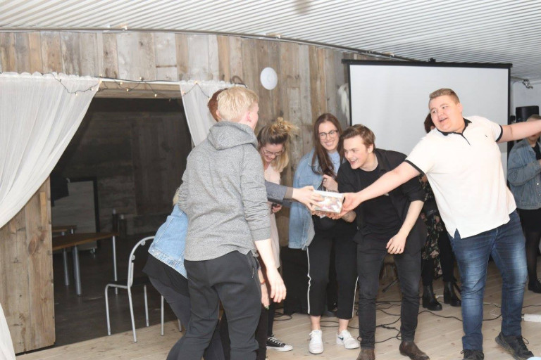 Ungmenni skemmtu sér vel á ungmennaráðstefnu UMFÍ í mars sl.