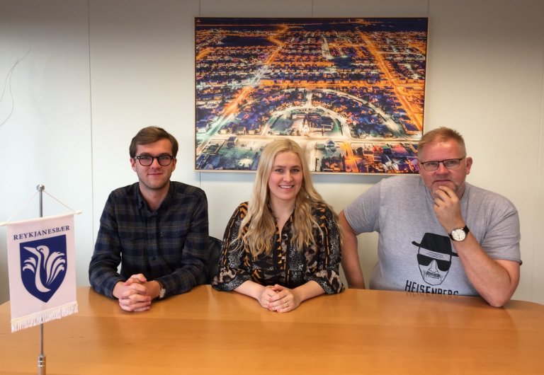 Grétar Þór, Valgerður Björk og Kristján skipa Útsvarslið Reykjanesbæjar í vetur.