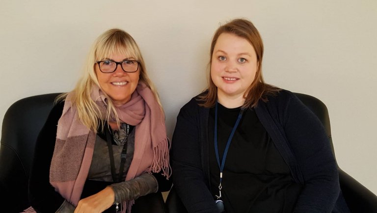 Inga Dóra og Vilborg ráðgjafar hjá Velferðarsviði vekja hér athygli á liðveislu og hversu mikil ávi…